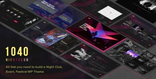 1040 Night Club – DJ, Party, Music Club WordPress Theme v1.2
