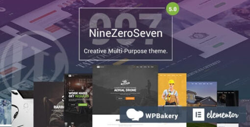 907 Theme GPL v5.3.5 - Responsive Multi-Purpose WordPress Theme