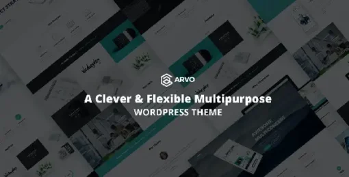 Arvo - A Clever & Flexible Multipurpose WordPress