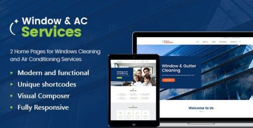 AC Services – Air Conditioning and Heating Company WordPress Theme v1.2.5