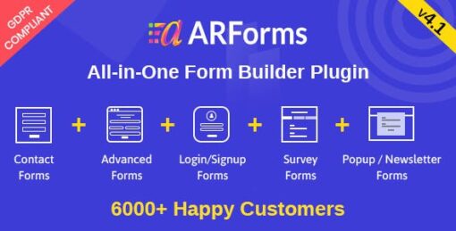 ARForms WordPress Form Builder Plugin 5.5.1