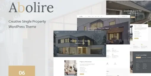 Abolire - Single Property WordPress Theme