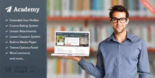 Academy – Learning Management Theme v2.22