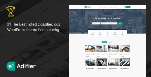 Adifier Classified Ads WordPress Theme v3.9.4