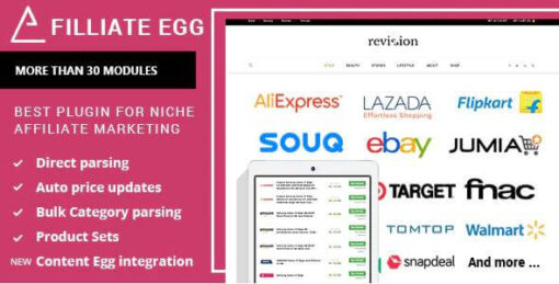 Affiliate Egg Pro GPL WordPress Plugin v10.9.22