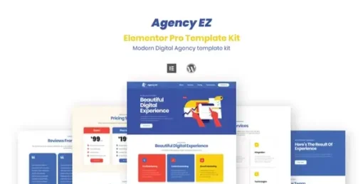 AgencyEz - Elementor Pro Template Kit