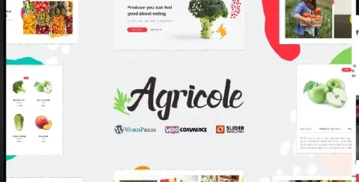 Agricole - Organic Food & Agriculture WP Theme