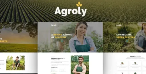 Agroly - Organic & Agriculture Food WordPress