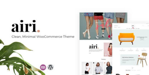 Airi - Clean, Minimal WooCommerce Theme 1.1.8