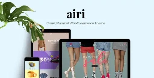 Airi - Clean, Minimal WooCommerce Theme
