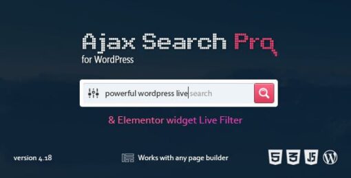 Ajax Search Pro WordPress Plugin 4.22.5