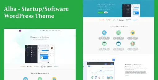 Alba - Startup Software WordPress Theme