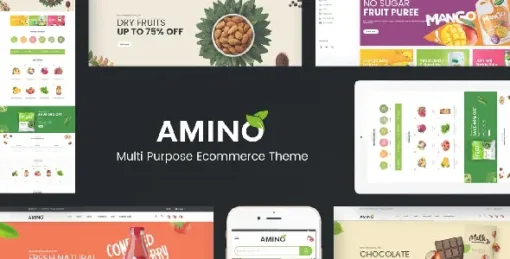 Amino - Organic & Food WordPress Theme