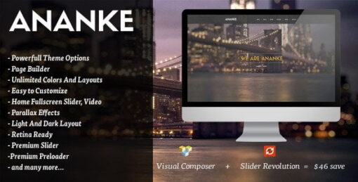 Ananke – One Page Parallax WordPress Theme v3.8.9