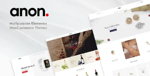 Anon - Multipurpose Elementor WooCommerce Themes