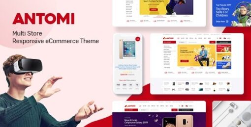 Antomi – Multipurpose Theme for WooCommerce WordPress v1.0.4