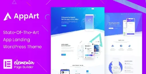 AppArt - Creative WordPress Theme For Apps, Saas &