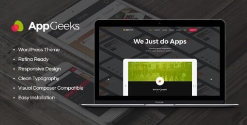 AppGeeks - A Web Studio & Creative Agency WordPress Theme v1.1.4