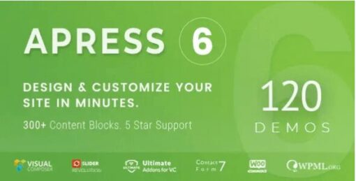 Apress Responsive MultiPurpose Theme 6.0.5