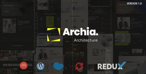 Archia – Architecture & Interior WordPress Theme v1.0.3