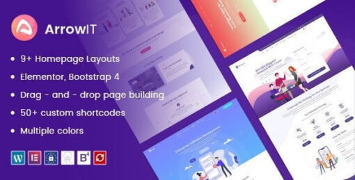 ArrowIT – Technology, Digital Transformation WordPress Theme v1.2.8