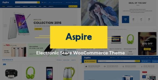 Aspire – Multipurpose Responsive WooCommerce WordPress Theme v4.8