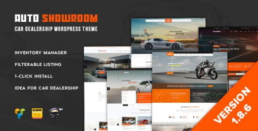 Auto Showroom – Car Dealership WordPress Theme v2.1