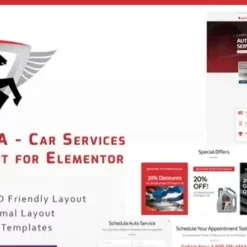 Automota - Car Repair Services Template Kit