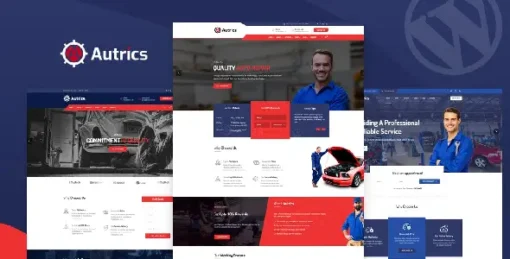 Autrics  Car Services and Auto Mechanic WordPress