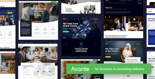 Avante Theme GPL v2.7.8 - Business Consulting Theme