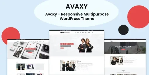 Avaxy - Multipurpose WordPress Theme