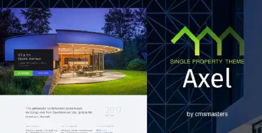 Axel - Single Property Real Estate Theme