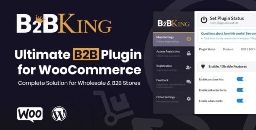 B2BKing v5.0.15 - The Ultimate WooCommerce B2B & Wholesale Plugin
