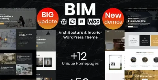 BIM - Architecture & Interior Design WP Theme