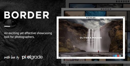BORDER – A Delightful Photography WordPress Theme v1.9.3