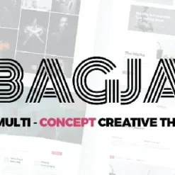 Bagja - Responsive Multi Concept & One Page Portfo