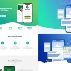 Baha - Apps Landing Elementor Template Kit