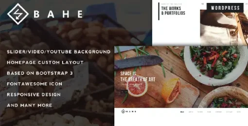 Bahe WordPress Theme