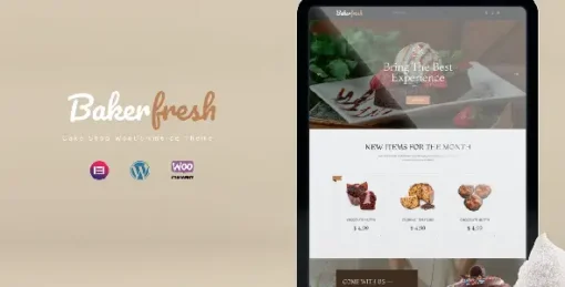 Bakerfresh - Cake Shop WooCommerce Theme
