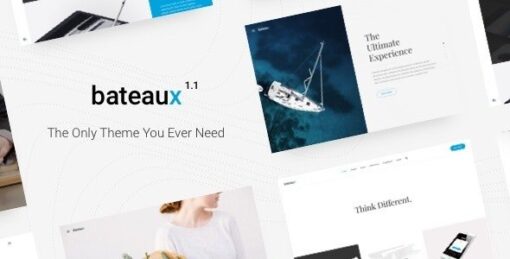Bateaux – Creative Multi-Purpose WordPress Theme v1.2.1