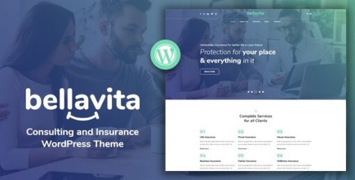 Bellavita – Insurance & Finance WordPress Theme v1.3