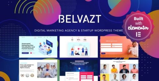 Belvazt Digital Marketing Agency Elementor WordPress Theme
