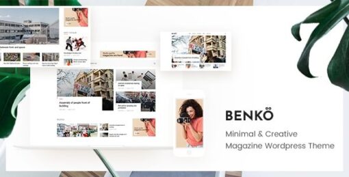 Benko – Creative Magazine WordPress Theme v1.0.2