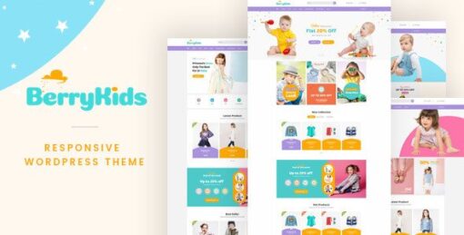 BerryKid – Baby Store WooCommerce WordPress Theme v3.5.1