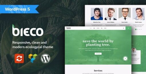 Bieco – Environment & Ecology WordPress Theme v1.2.1
