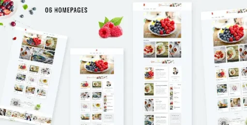 Bizi - A WordPress Theme for Food Bloggers