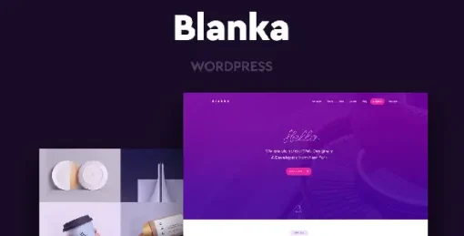 Blanka - One Page WordPress Theme