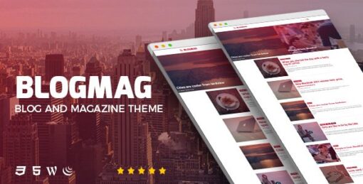 BlogMag – Responsive Blog and Magazine WordPress Theme v1.2
