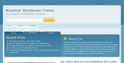 Elegant Themes - BlueMist Premium WordPress Theme 5.1.14