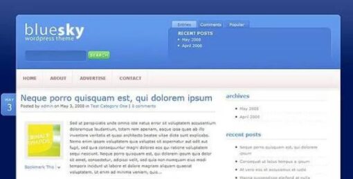 Elegant Themes - BlueSky Premium WordPress Theme 5.0.12